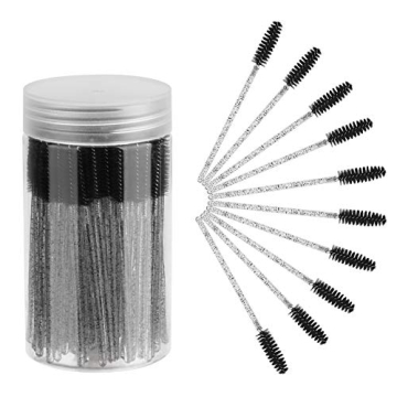 CHEFBEE 100PCS Eyelash Brush Set for Extensions & Brow