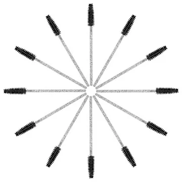 CHEFBEE 100PCS Eyelash Brush Set for Extensions & Brow