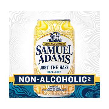 SAMUEL ADAMS Non-Alcoholic Just the Haze 6pk of Refreshing Beer