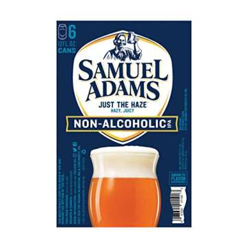 SAMUEL ADAMS Non-Alcoholic Just the Haze 6pk of Refreshing Beer