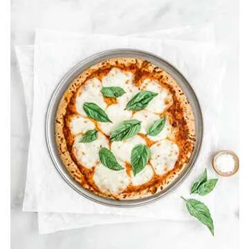 USA Pan Bakeware Aluminized Steel Pizza Pan for Perfectly Crispy Pizza