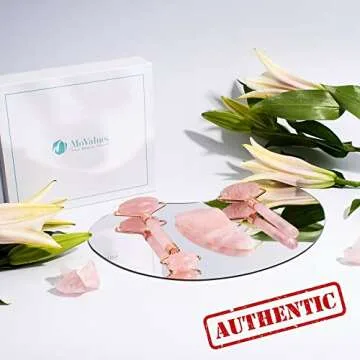 Jade Roller Gua Sha Set for Radiant Skin and Relaxation