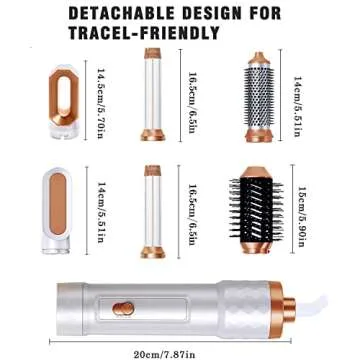 Yitrust 6 in 1 Hot Air Brush for Women - 1000 Watts