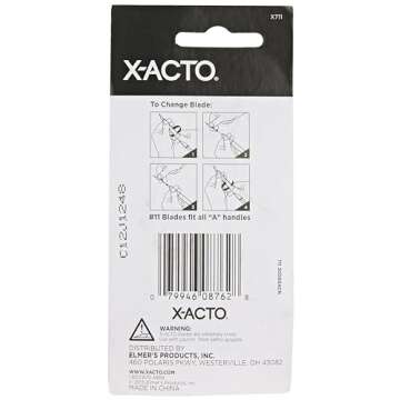 X-ACTO #11 Classic Fine Point Replacement Blades, 40 Count