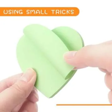 Heart Shape Sticky Notes - Cute & Practical Memo Pads