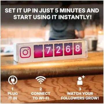 Smiirl Instagram Follower Counter - Boost Loyalty & Awareness
