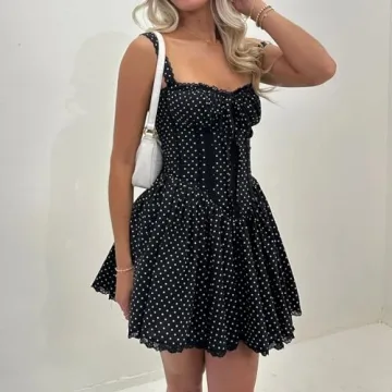 Stylish Y2K Graduation Corset Mini Dress for Women
