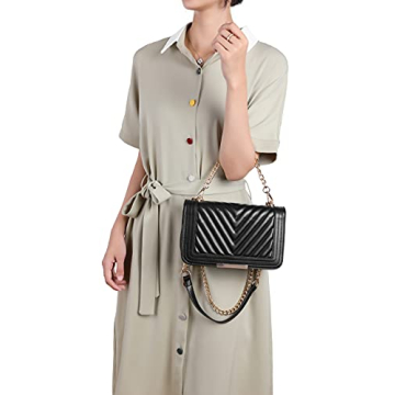 Lola Mae Quilted Crossbody Bag - Stylish & Functional