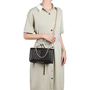 Lola Mae Quilted Crossbody Bag - Stylish & Functional