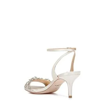 Badgley Mischka Women's Richelle Heeled Sandal, Mint, 9