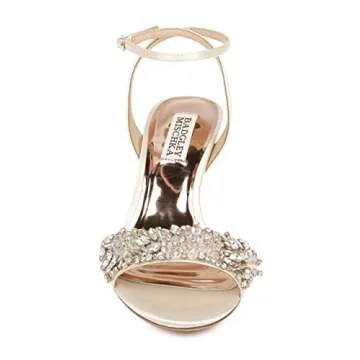 Badgley Mischka Women's Richelle Heeled Sandal, Mint, 9