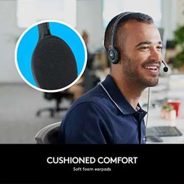 Logitech H111 Wired Headset with Noise-Cancelling Microphone