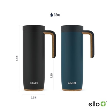 Ello Magnet 18oz Stainless Steel Travel Mug