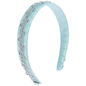 Little Adventures Cinderella Headband and Choker Necklace Accessory Set Blue