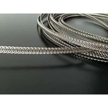 Spiral Metal Boning - 10 Yards, 1/4" + 24 Tips
