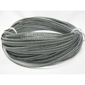 Spiral Metal Boning - 10 Yards, 1/4" + 24 Tips