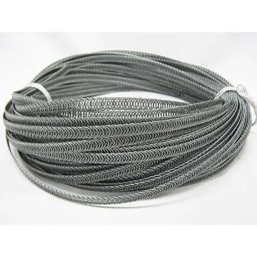 Spiral Metal Boning - 10 Yards, 1/4" + 24 Tips