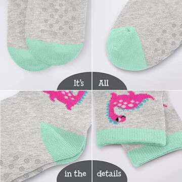 Rising Star Kids Socks - Fun & Comfort For Toddlers