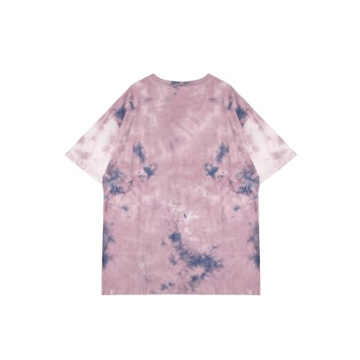 Remidoo Women's Tie Dye Oversized Graphic Tee - Stylish & Comfy