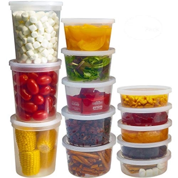 DuraHome Food Storage Containers 44 Sets BPA-Free Leakproof