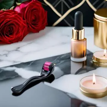 Titanium Needle Roller for Face Hair Beard - 540 Needles