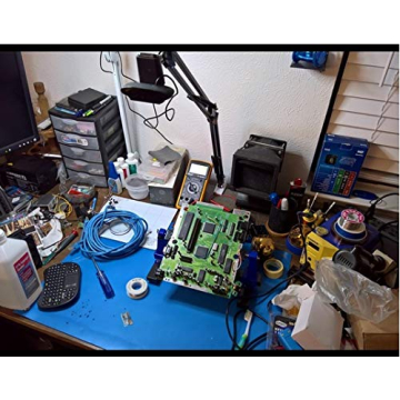 AceTaken Webcam Light Stand with Adjustable 6'' LED Ring Light