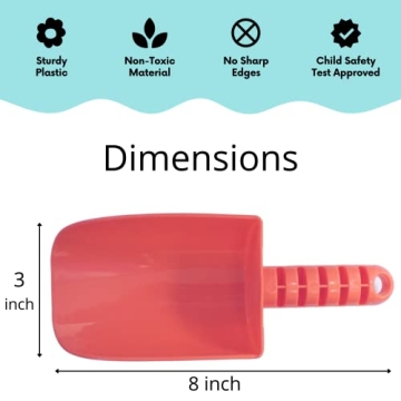 4E's Beach Shovels Set for Kids - Durable Fun & Garden Tool