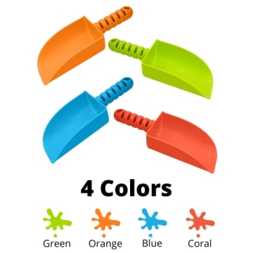 4E's Beach Shovels Set for Kids - Durable Fun & Garden Tool
