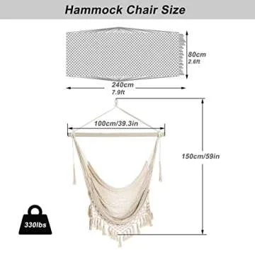 Comfortable Hammock Chair for Relaxation Anywhere