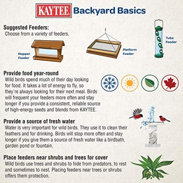 Kaytee No Mess Wild Bird Seed for Cardinals Grosbeaks