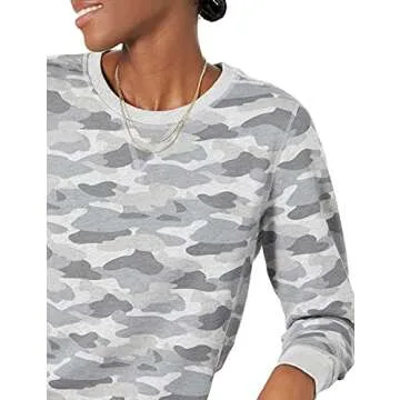 Amazon Essentials Women's Fleece Crewneck Sweatshirt