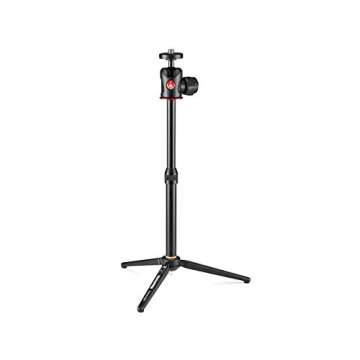 Manfrotto 209 Table Top Tripod Kit with 492 Center Ball Head: Compact Versatility for Budding Photog...