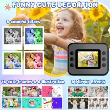 Kids Instant Print Camera for Creative Fun and Memories