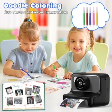 Kids Instant Print Camera for Creative Fun and Memories