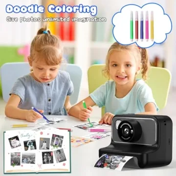 Kids Instant Print Camera for Creative Fun and Memories