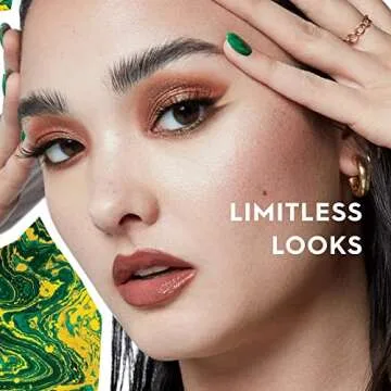 Urban Decay x Marvel Studios She-Hulk Mini Eyeshadow Palette - 6 Limited-Edition Matte & Moondust FX Shimmer Shades - Ultra-Blendable & Richly Pigmented - Vegan