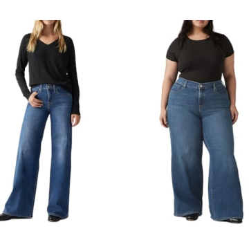 Levi's Women's 318 Shaping Wide-Leg Jeans for All Shapes