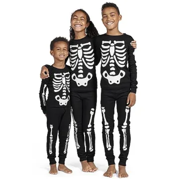 The Children's Place Skeleton Family Matching Holiday Pajamas