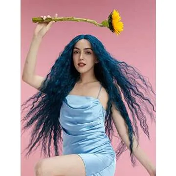 Style Icon 41" Lace Front Wig - Long & Wavy Synthetic Hair