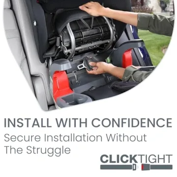 Britax ClickTight Harness-2-Booster Car Seat Safe Comfortable