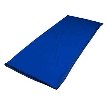 OSAGE RIVER Sleeping Bag Liner, Microfiber Fleece Travel Sheet Sleep Sack for Camping Travel Backpac...