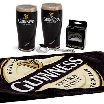 Guinness Stout Beer Lovers Gift Set - 5 Pieces