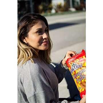 Vegan Rob's Crunchy Dragon Puffs, Snack Size 12 Count