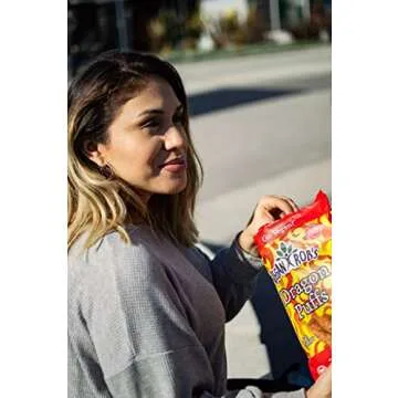 Vegan Rob's Crunchy Dragon Puffs, Snack Size 12 Count