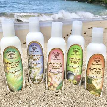 Island Soap and Candle Works Jasmine Scented Body Lotion for Men and Women - Paraben Free Body Moisturizer - Hydrating Hawaiian Skincare - Pikake Jasmine - 8.5 Fl Oz. Bottle
