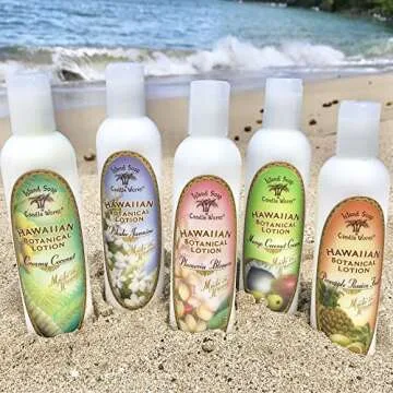 Island Soap and Candle Works Jasmine Scented Body Lotion for Men and Women - Paraben Free Body Moisturizer - Hydrating Hawaiian Skincare - Pikake Jasmine - 8.5 Fl Oz. Bottle