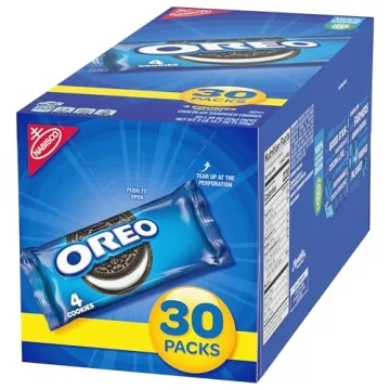 OREO Cookie Snack Packs - 30 Chocolate Treats