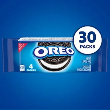 OREO Cookie Snack Packs - 30 Chocolate Treats