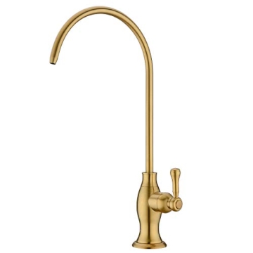 Brushed Gold Drinking Water Purifier Faucet, Delle Rosa Gold Water Faucet for Under Sink Water Filte...