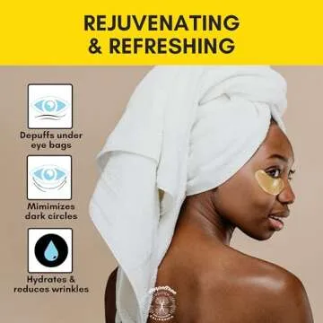 Natural Anti Aging Under Eye Patches for Dark Circles